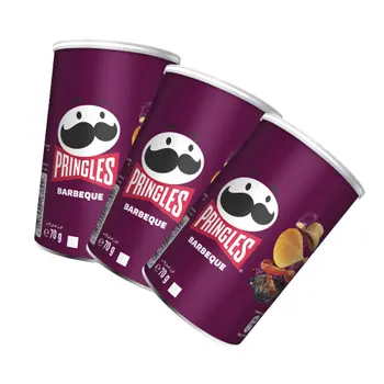 Pringles Bbq Potato Chips 70Gm 3 Pieces