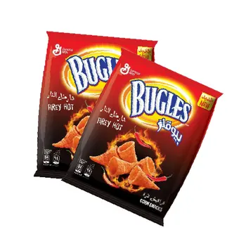 Bugles-Corn Snack Firey Hot 125 GM 2 Pieces