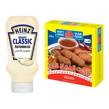 Herfy Chicken Nuggets Breaded (Chili) 400 G + Heinz Classic Creamy Mayonnaise 225 ml