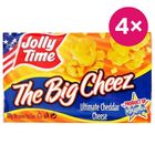 JollyTime popcorn the big cheez | 4 x 100 g