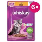 Whiskas Junior kapsička s kuřetem krmivo pro kočky | 6 x 85 g