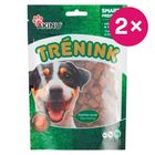Akinu Trénink Kachní masové kostičky psí krmivo | 2 x 120 g