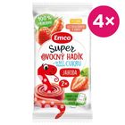 Emco Super ovocný hadík jahoda | 4 x 20 g