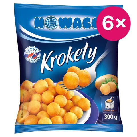 Nowaco Krokety mražené | 6 x 300 g