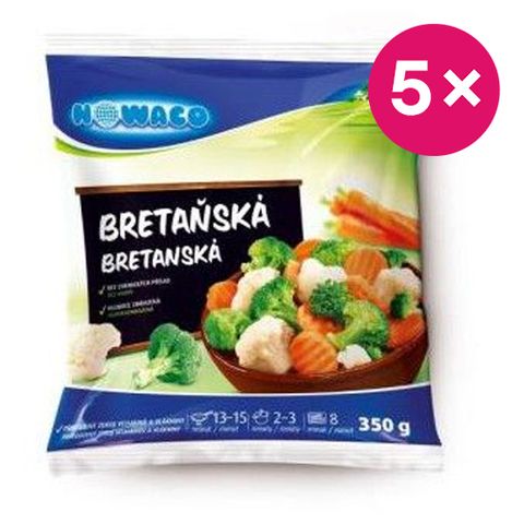 Nowaco Frozen vegetable mix brittany | 5 x 350 g