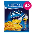 Nowaco Vlnky hranolky do trouby | 4 x 750 g