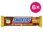 Snickers Tyčinka Creamy Peanutbutter čokoládová | 6 x 36.5 g