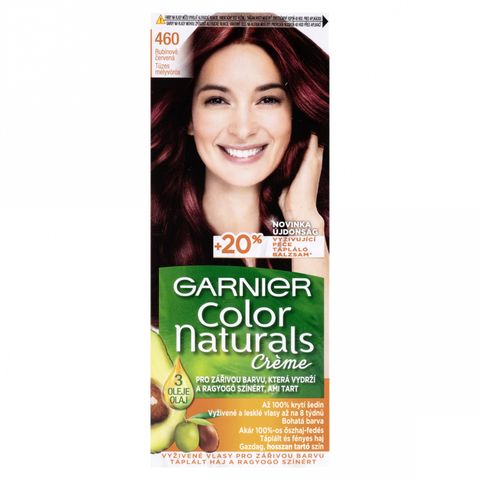 Garnier Color Naturals Permanent Hair Dye 460 Fiery Black Red | 1 Piece Buy  Online - Foodora Market - Chodovská |