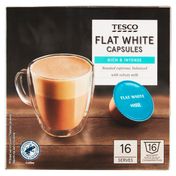 Nescafe Dolce Gusto Flat White Coffee Pods x16 187.2g - Tesco