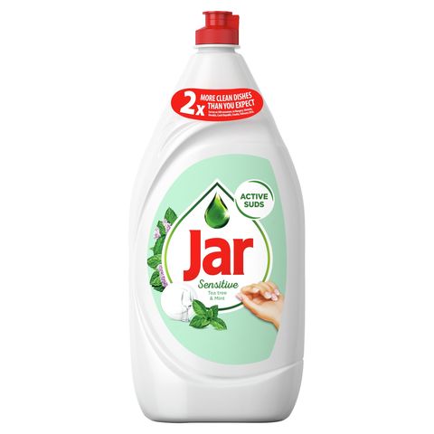 Jar Sensitive Washing Up Liquid Teatree & Mint 1.35 l