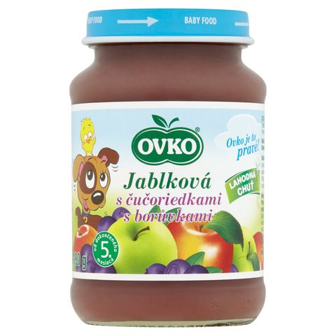 OVKO Alma áfonyával 5 hónapos kortól 190 g