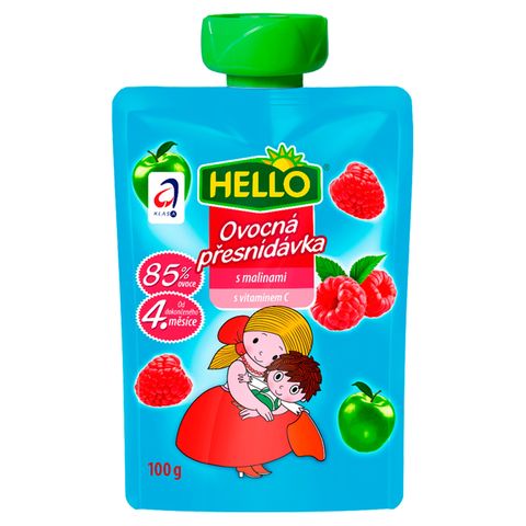 Hello Baby Food with Raspberries | 100 g