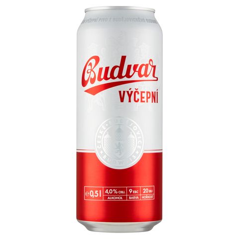 Budvar Pivo výčepní světlé | 500 ml