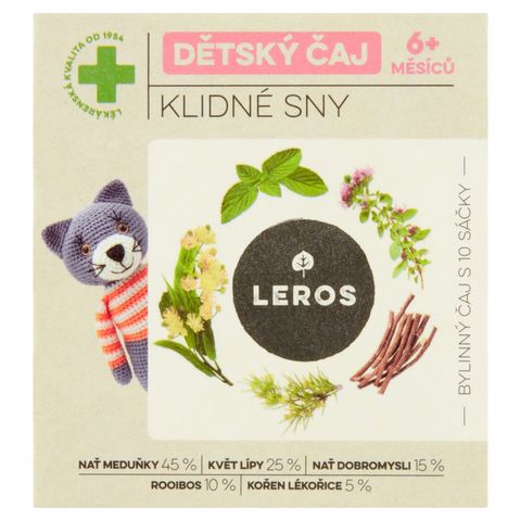 Leros Children's tea sweet dreams | 10 x 1.5 g