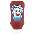 Heinz Tomato ketchup 50% less sugar | 550 x