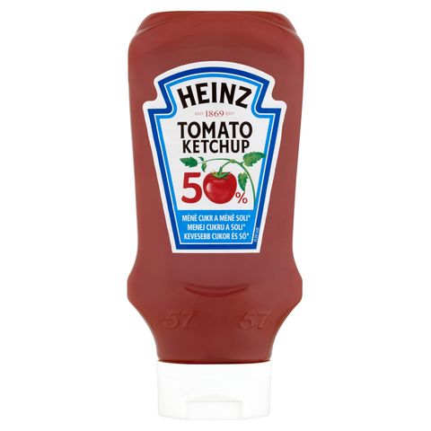 Heinz Kečup 50% méně cukru | 550 x