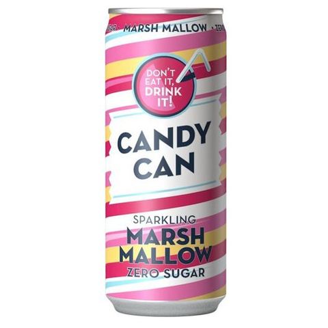 Candy Can limonáda bez cukru s příchutí marshmallows | 330 ml