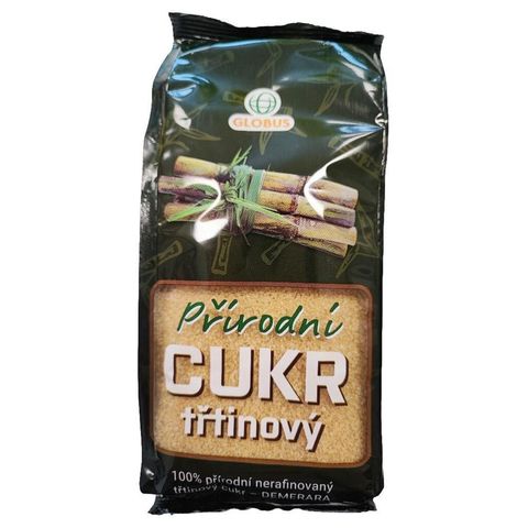 Globus Přírodní nerafinovaný třtinový cukr | 500 g