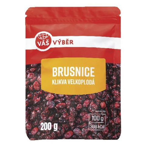 Váš Výběr Brusnice klikva velkoplodá | 200 g