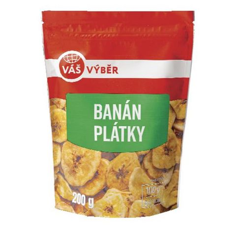 Váš Výběr Banán plátky | 200 g