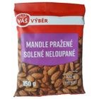 Váš Výběr Pražené mandle solené neloupané | 150 g