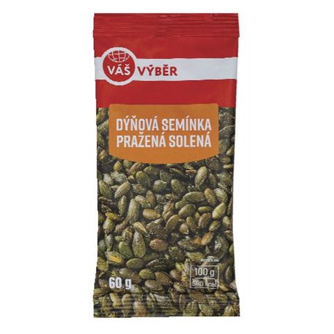 Váš Výběr Dýňová semínka pražená solená | 60 g