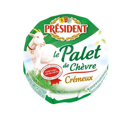 Président Palet de Chevre zsíros lágy kecskesajt pasztőrözött kecsketejből 120 g