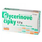 Glycerinové čípky 2.2g 12 čípků Dr.Müller