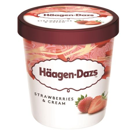 Häagen-Dazs Zmrzlina jahoda & smetana | 460 ml