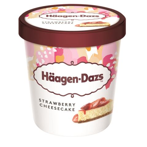 Häagen-Dazs Zmrzlina jahodový cheesecake | 460 ml