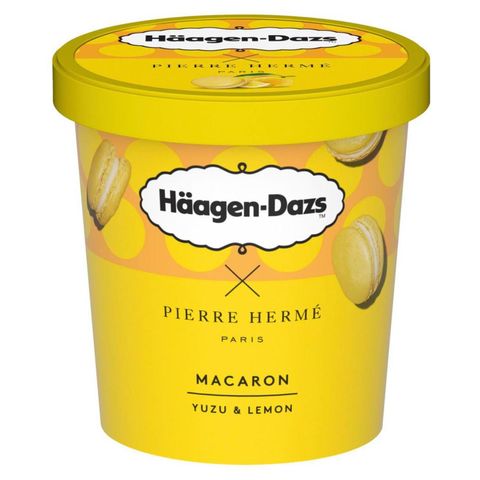 Häagen-Dazs Makaronka, citron, yuzu zmrzlina v kelímku | 420 ml