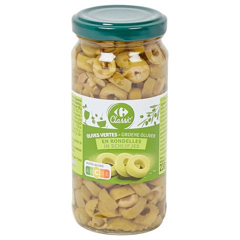 C Classic Sliced ​​Green Olives | 230 g