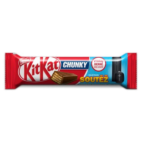 KitKat Chunky Wafer Filled with Cocoa Cream in Milk Chocolate 40 g