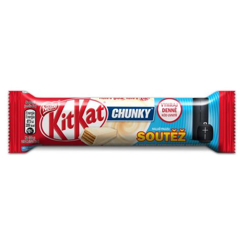 Nestlé Kit Kat Chunky tyčinka white | 40 g