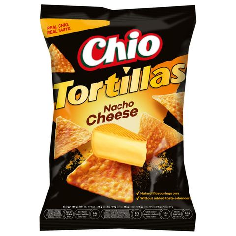 Chio Tortillas corn snack nacho cheese | 110 g