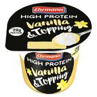 Ehrmann High Protein Custard Dessert Vanilla+ Topping with whipped cream| 200 g