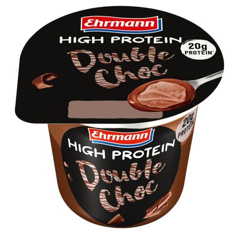 Ehrmann High Protein Pudding Double Choco 200 g