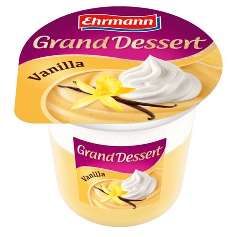 Ehrmann Grand Dessert puding habbal vanília 190 g