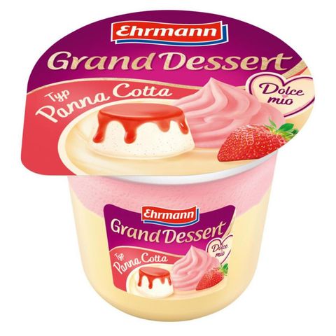 Ehrmann Grand Dessert puding habbal Panna Cotta 190 g