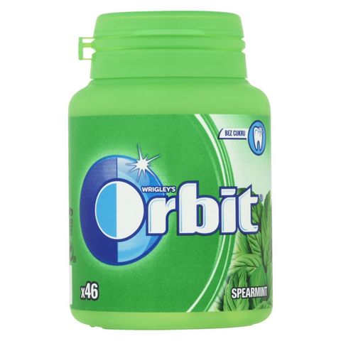 Orbit žvýkačky spearmint dóza | 64 g