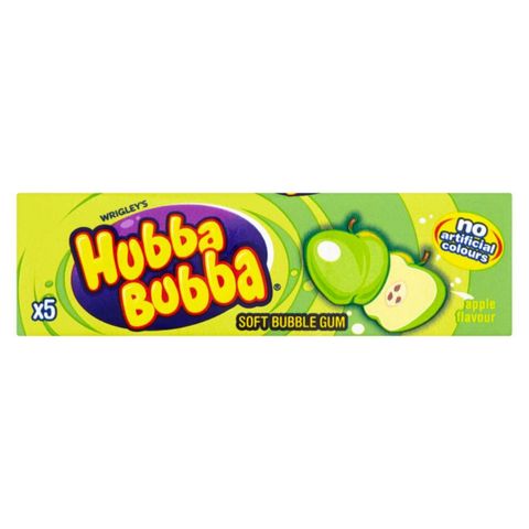 Hubba Bubba Apple Flavour Soft Bubble Gum 5 pcs 35 g