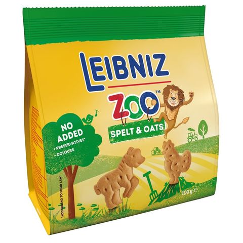 Leibniz ZOO oat biscuits spelt | 100 g