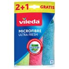 Vileda Utěrka z mikrovlákna ultra fresh | 3 ks