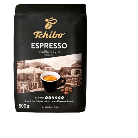 Tchibo Zrnková káva pražená Espresso Sicillia | 500 g