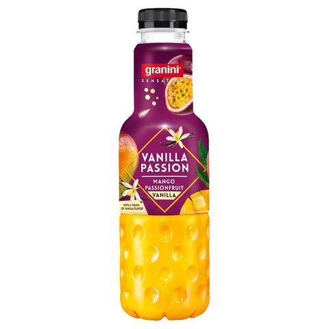 Granini Sensation Ovocný nápoj příchutí mango, passionfruit a vanilka | 0.75 l