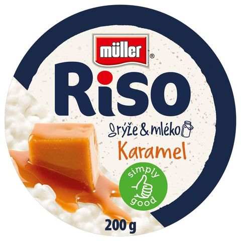 Müller Riso tejberizs desszert karamell készítménnyel 200 g