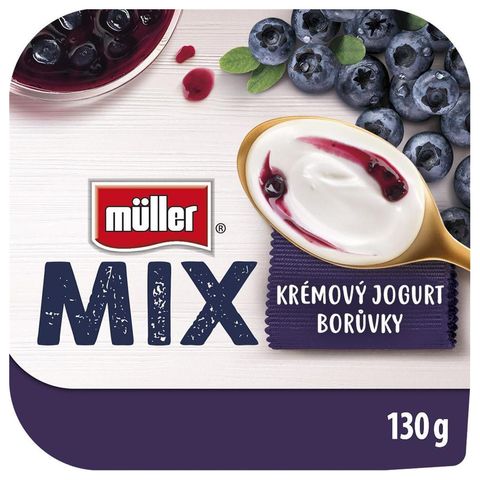 Jogurt Müller borůvka | 130 g