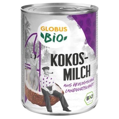 Globus Bio kokosový krém | 400 ml