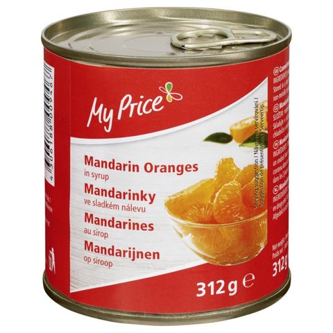 MyPrice Mandarinky ve sladkém nálevu | 312 g