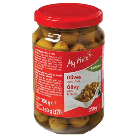 MyPrice Olivy zelené bez pecky | 350 g